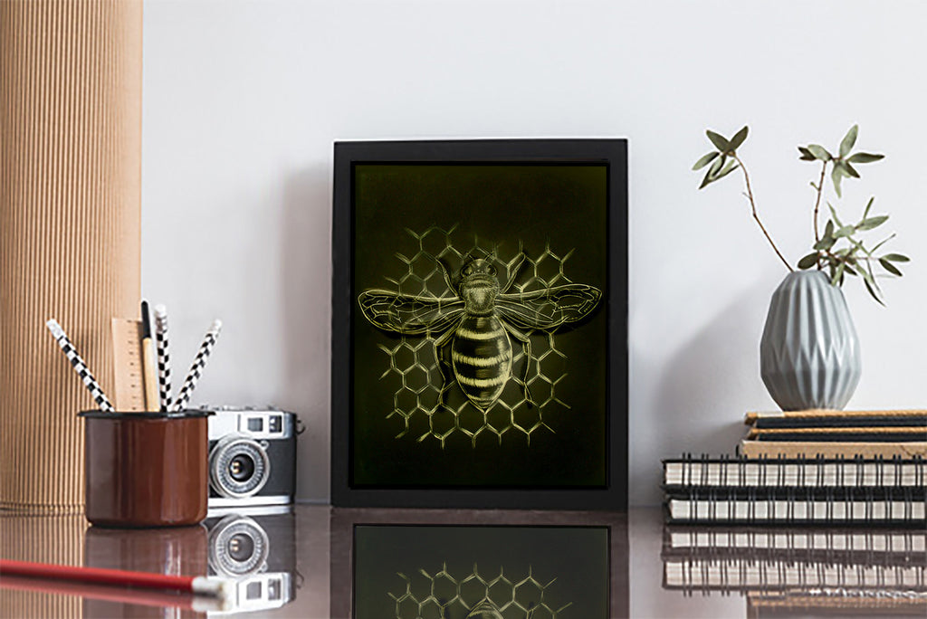 "Bee" Matte Art Print