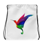 Hummingbird Drawstring bag
