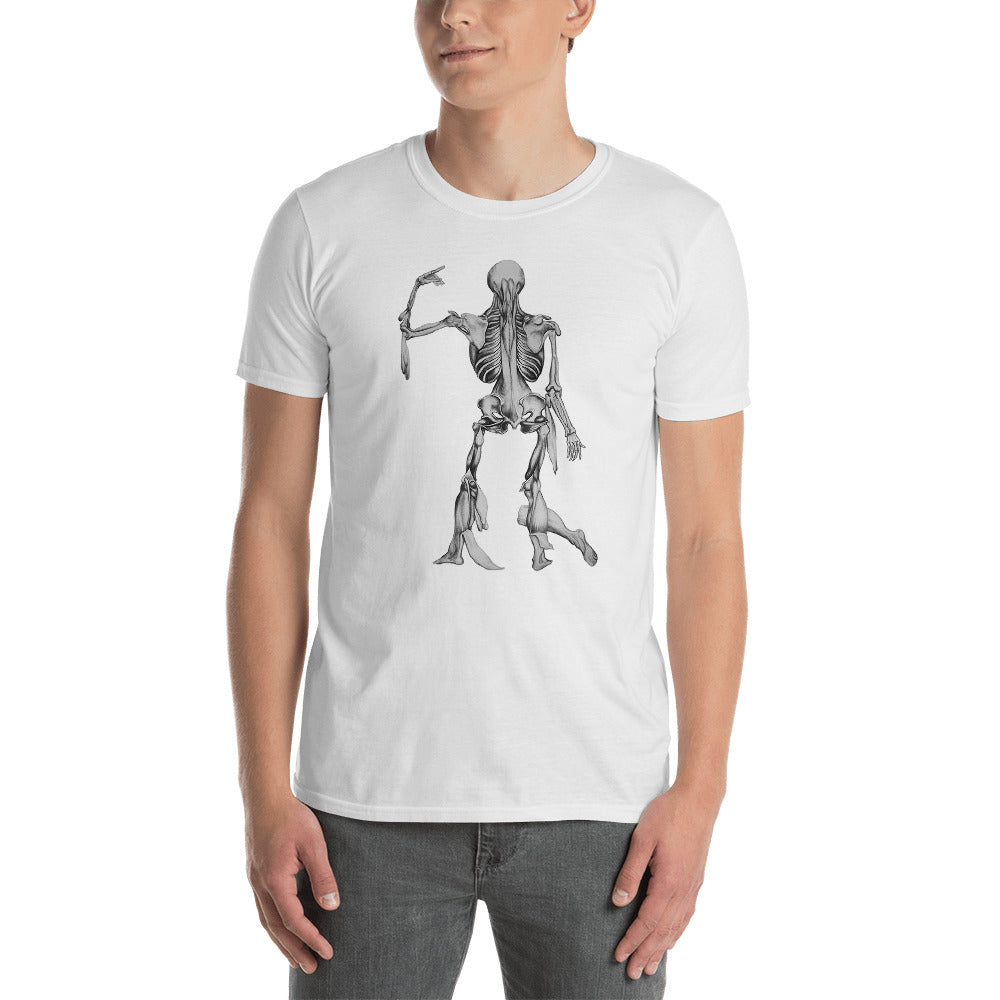 Short-Sleeve Unisex Vesalian Skeleton T-Shirt